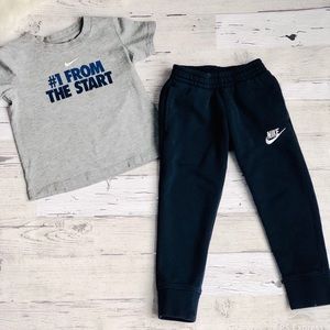 Nike Bundle- Nike jogger pants & Nike T-shirt